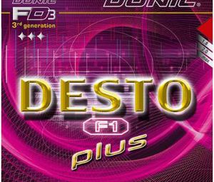 Donic Desto F1 plus  Donic Slice 40 CS